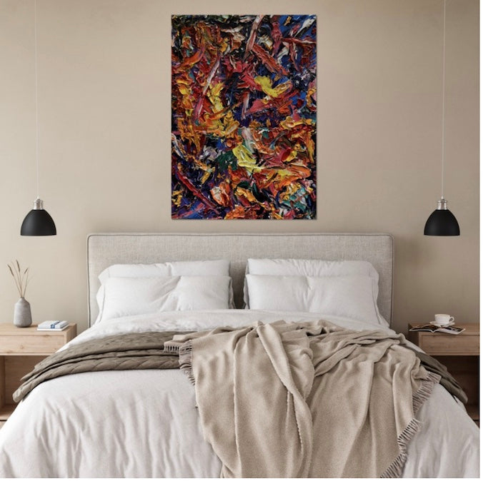 Farrl Art : Original Oil on Canvas {V1: Farrl Oil 1.2.1.2025)