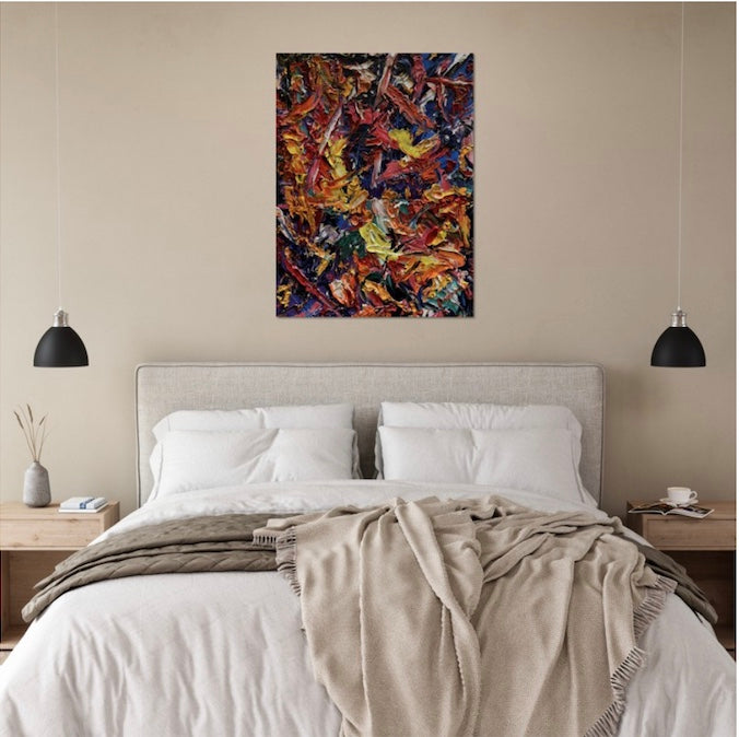 Farrl Art : Original Oil on Canvas {V1: Farrl Oil 1.2.1.2025)