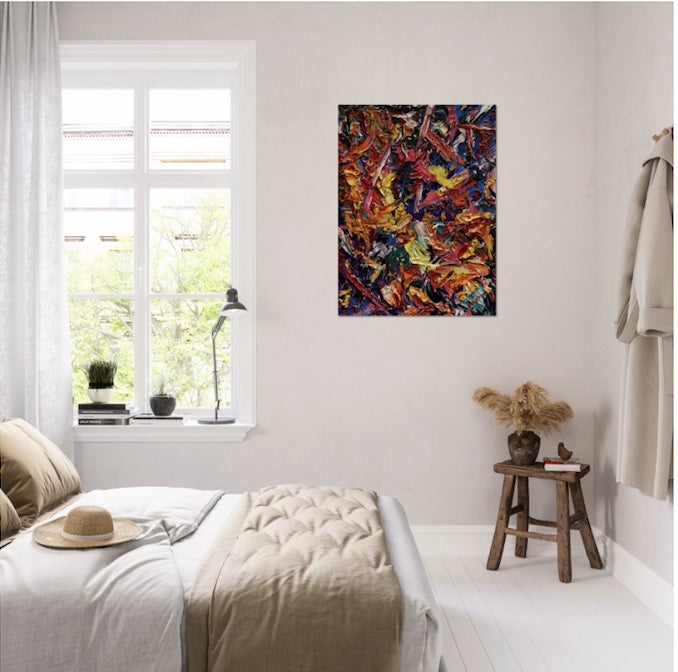 Farrl Art : Original Oil on Canvas {V1: Farrl Oil 1.2.1.2025)