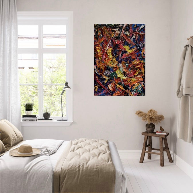 Farrl Art : Original Oil on Canvas {V1: Farrl Oil 1.2.1.2025)