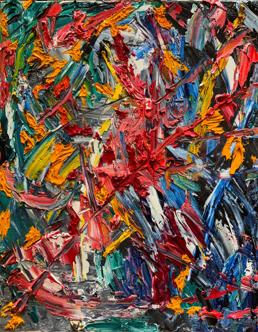Farrl Art : Original Oil on Canvas {V1: Farrl Oil 1.2.1.2025)